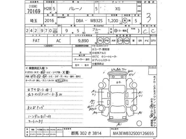 Suzuki BALENO 2016 8063212-2