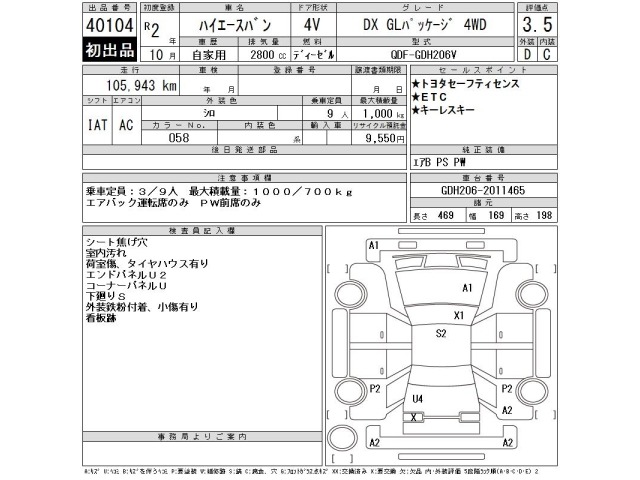Toyota HIACE VAN 2020 8063830-2