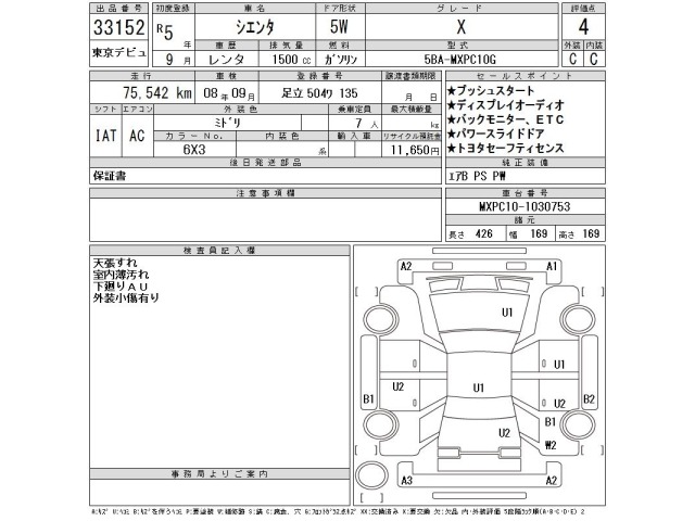Toyota SIENTA 2023 8063165-2