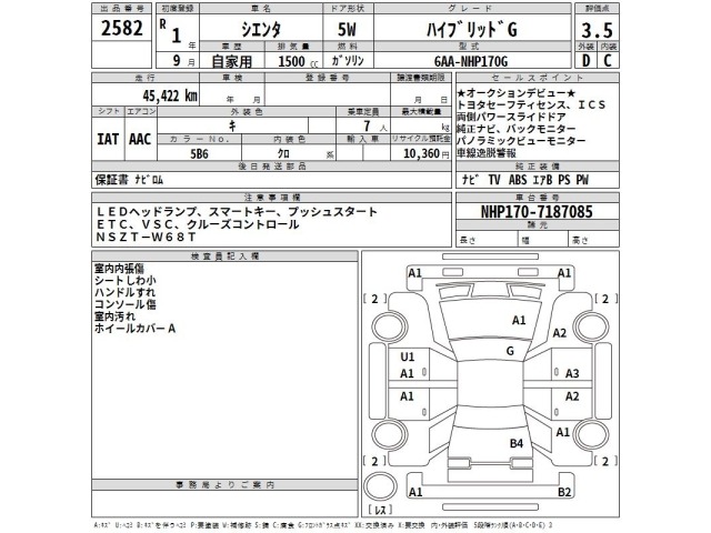 Toyota SIENTA 2019 8063169-2