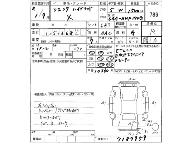 Toyota SIENTA 2019 8063188-2
