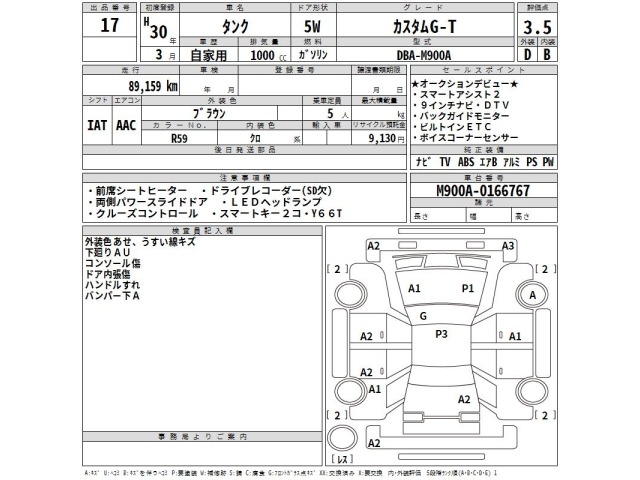 Toyota TANK 2018 8065582-2