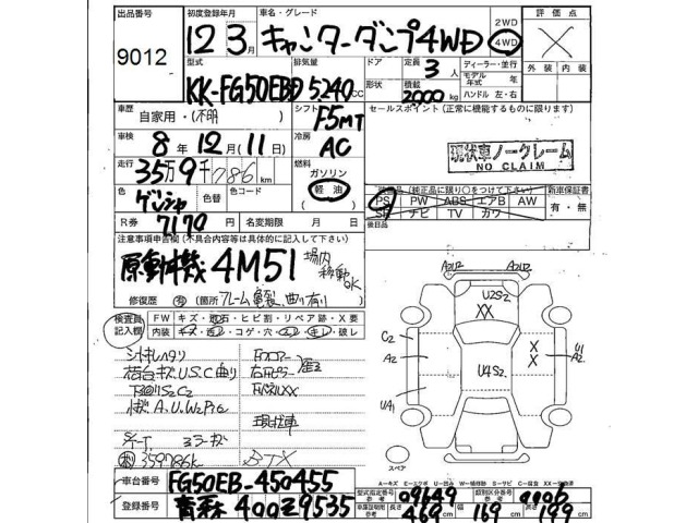 Mitsubishi CANTER 2000 8080211-2