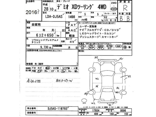 Mazda DEMIO 2016 8079583-2