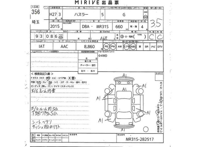Suzuki HUSTLER 2015 8083527-2