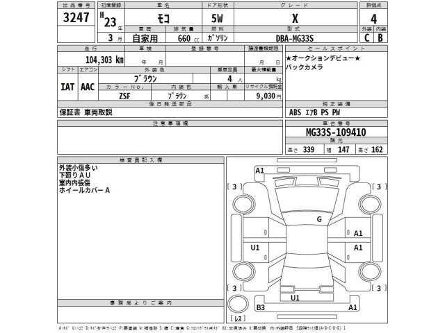 Nissan MOCO 2011 8077225-2
