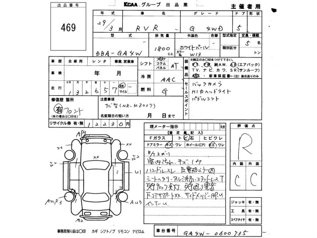 Mitsubishi RVR 2017 8086094-2