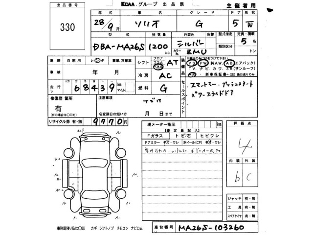 Suzuki SOLIO 2016 8086202-2