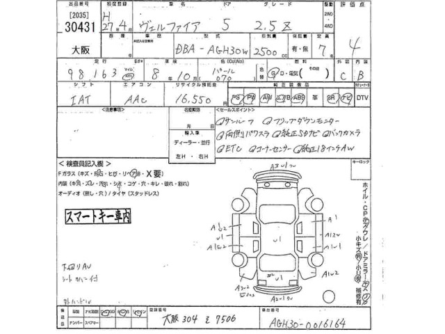 Toyota VELLFIRE 2015 8086416-2