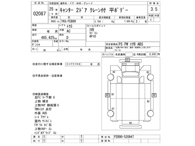 Mitsubishi CANTER 2013 8099918-2