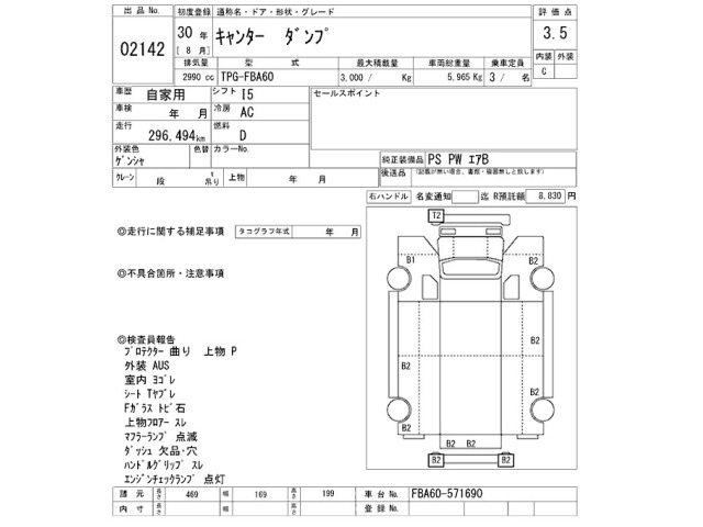 Mitsubishi CANTER 2018 8099957-2