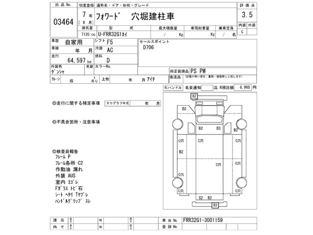 Isuzu FORWARD 1995 8104815-2