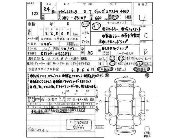Daihatsu HIJET TRUCK 2022 8099588-15