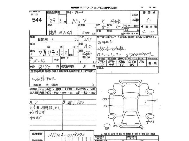 Toyota PASSO 2017 8088953-2