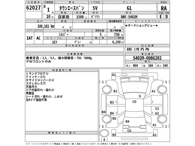 Toyota TOWNACE VAN 2019 8095110-2