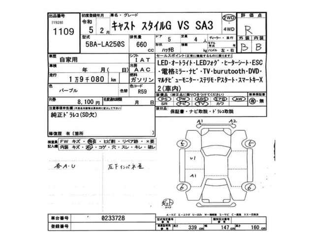 Daihatsu CAST 2023 8116643-2