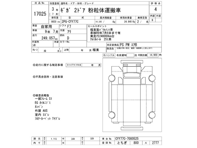 Isuzu GIGA 2021 8109142-2