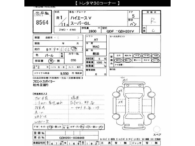 Toyota HIACE VAN 2019 8111720-2