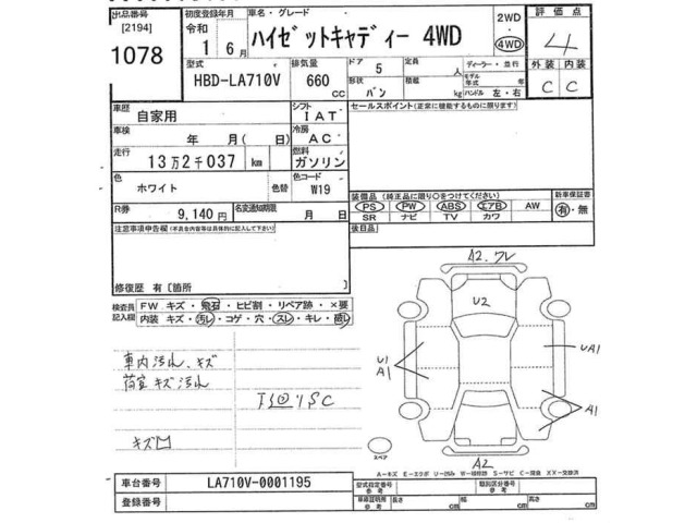 Daihatsu HIJET CADDIE 2019 8107629-2