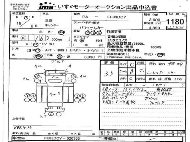 Mitsubishi CANTER 2006 8134213-0