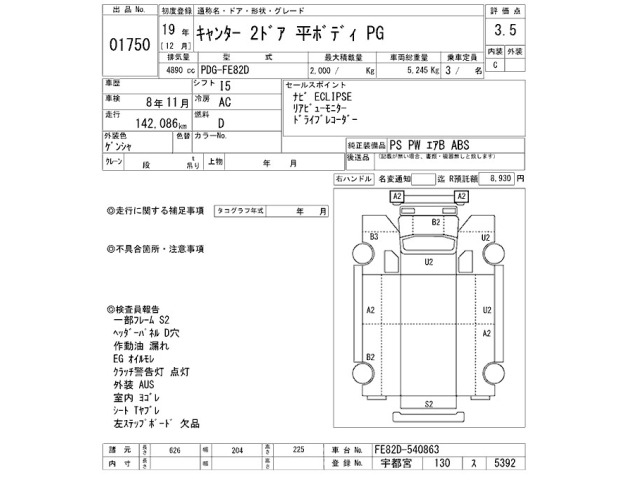 Mitsubishi CANTER 2007 8135030-2