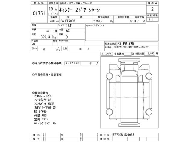 Mitsubishi CANTER 2007 8135045-2