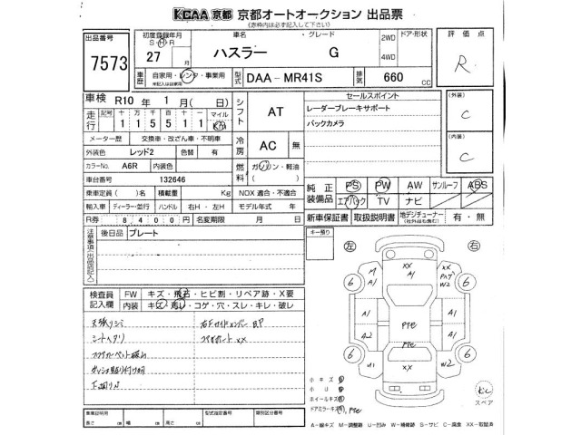 Suzuki HUSTLER 2015 8135814-2