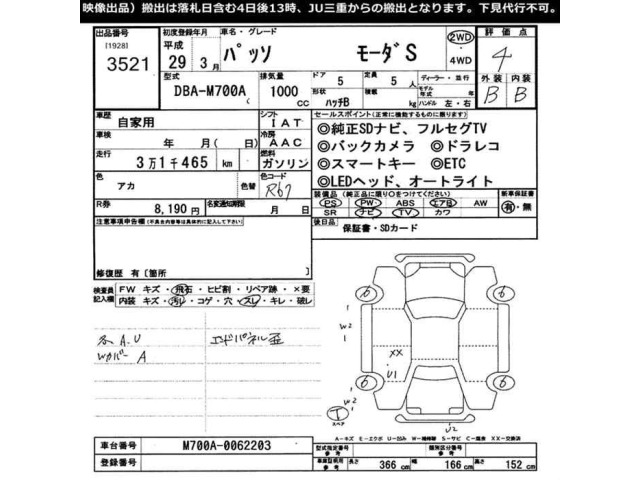 Toyota PASSO 2017 8118988-2