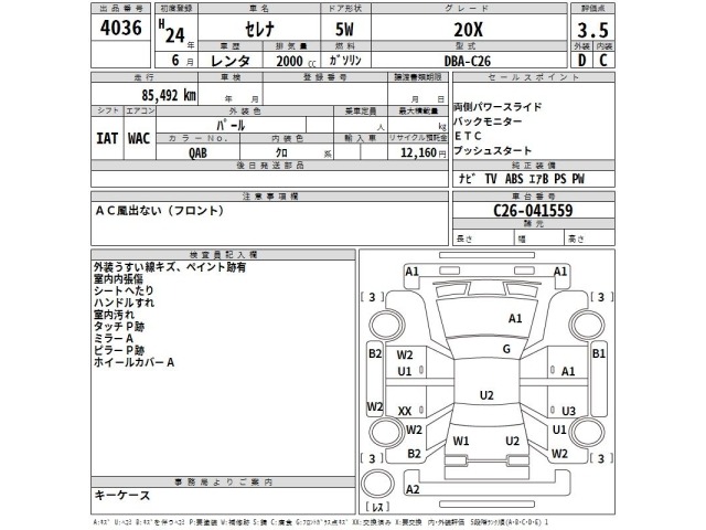 Nissan SERENA 2012 8136102-2