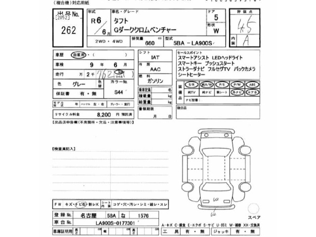 Daihatsu TAFT 2024 8138314-2