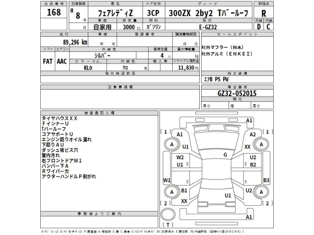 Nissan FAIRLADY Z 1996 8139592-2