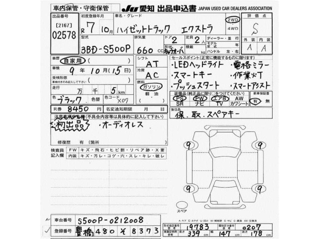 Daihatsu HIJET TRUCK 2025 8149854-2