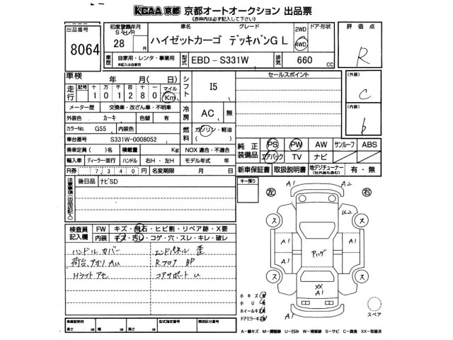 Daihatsu HIJET VAN 2016 8147998-2