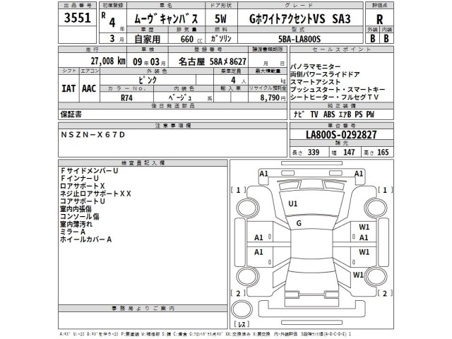 Daihatsu MOVE CANBUS 2022 8149567-2