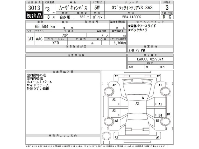 Daihatsu MOVE CANBUS 2021 8149584-2