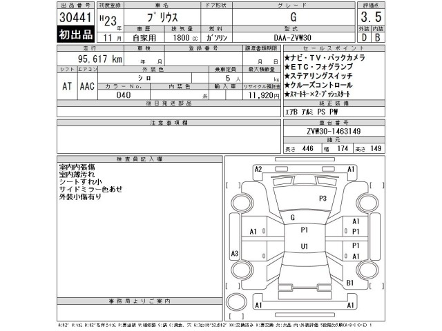 Toyota PRIUS 2011 8150839-2