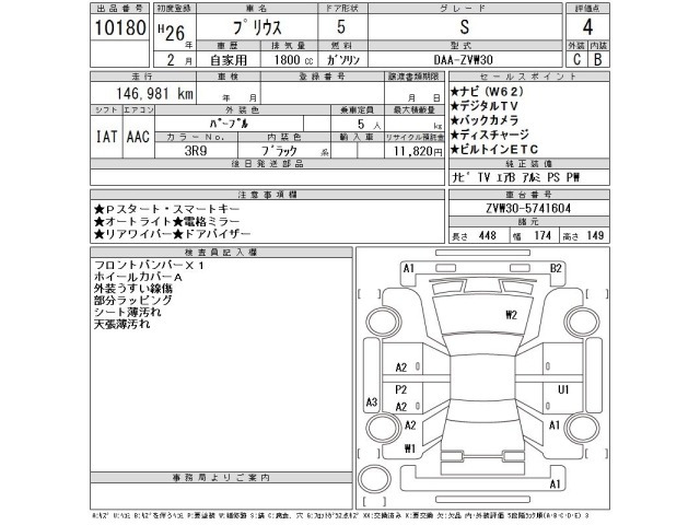 Toyota PRIUS 2014 8151115-2