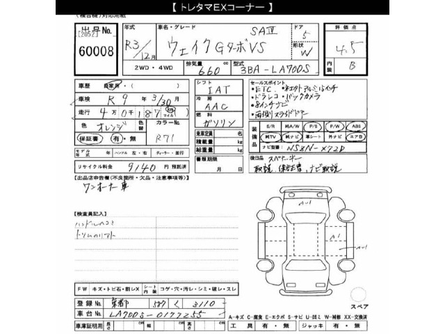 Daihatsu WAKE 2021 8138553-2