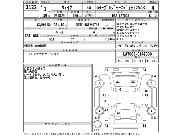 Daihatsu WAKE 2019 8138557-2