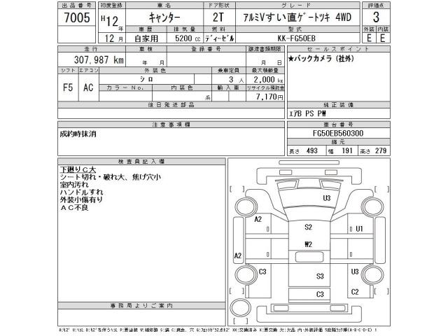 Mitsubishi CANTER 2000 8153648-2