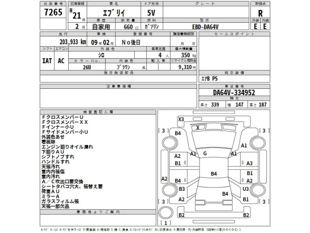 Suzuki EVERY 2009 8162477-2