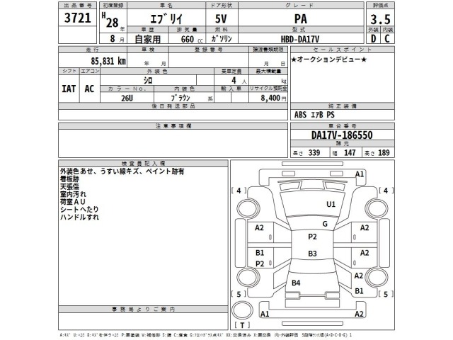 Suzuki EVERY 2016 8162480-2