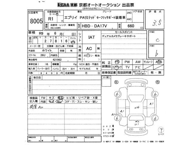 Suzuki EVERY 2019 8162481-2