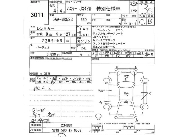 Suzuki HUSTLER 2022 8155406-2