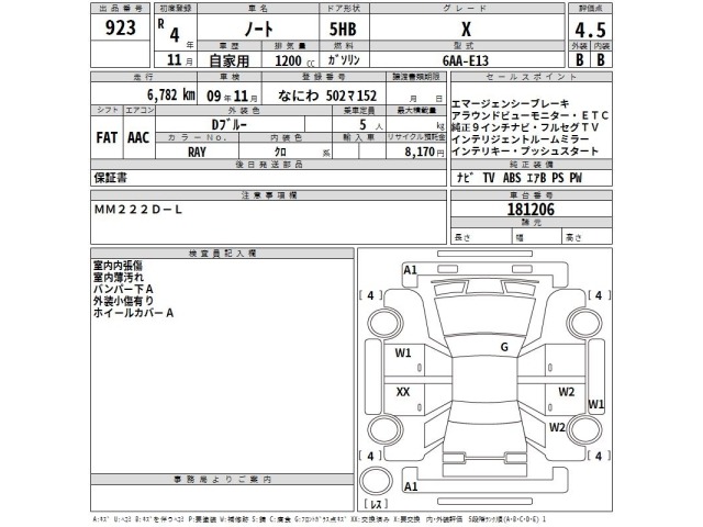 Nissan NOTE 2022 8162393-2