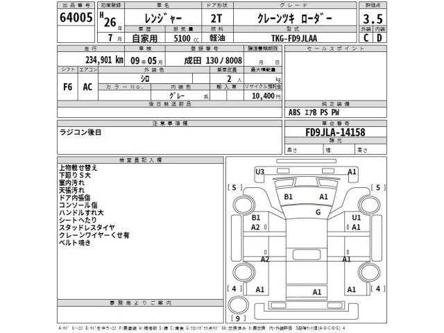 Hino RANGER 2014 8163898-2