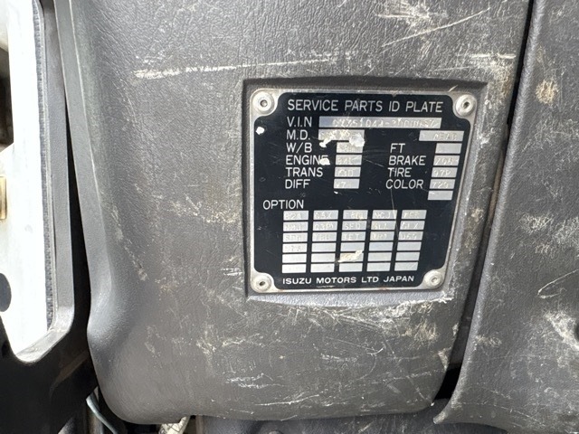 Isuzu GIGA 2004 8179161-8