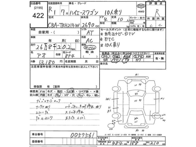 Toyota HIACE WAGON 2019 8190172-2