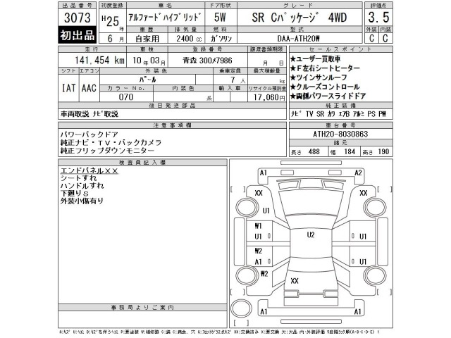 Toyota ALPHARD 2013 8211243-2