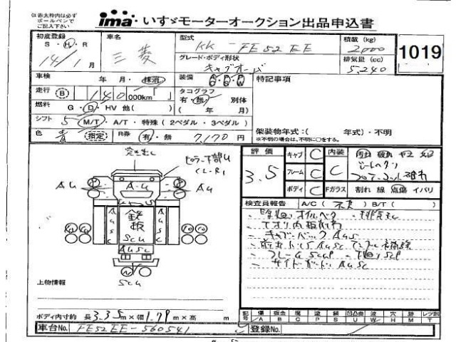 Mitsubishi CANTER 2002 8211268-2